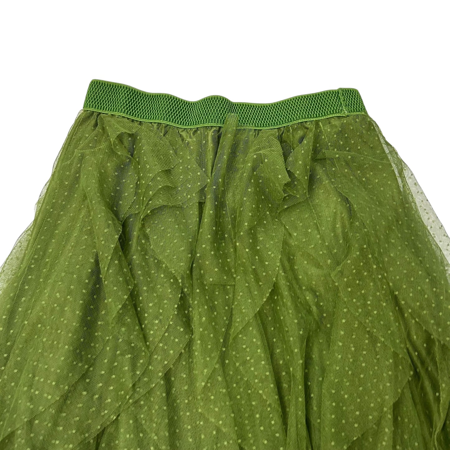 The Sage Ruffle Maxi Skirt (M)