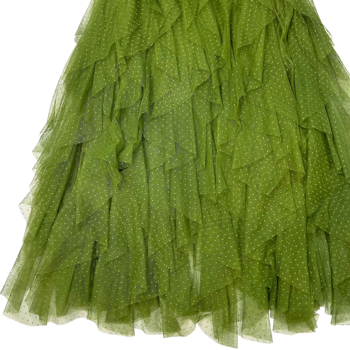 The Sage Ruffle Maxi Skirt (M)