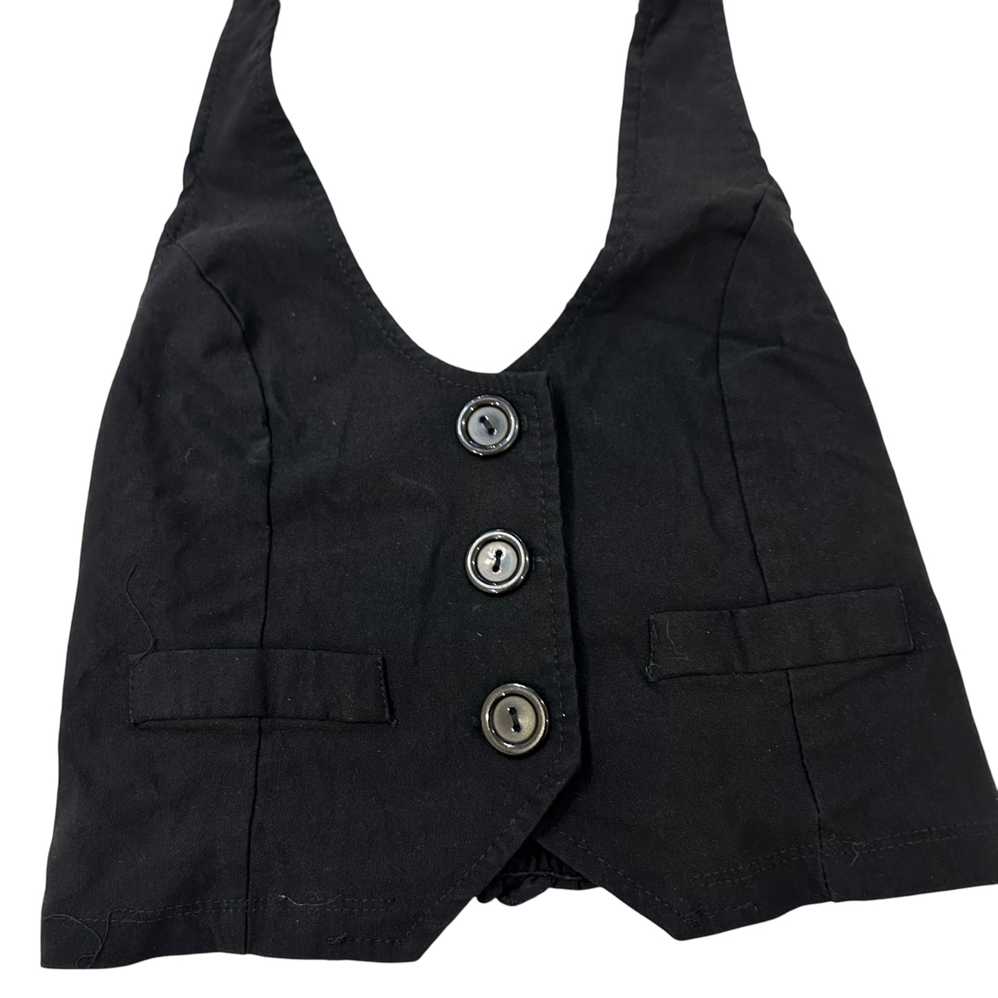 The Midnight Halter Vest Top (S)