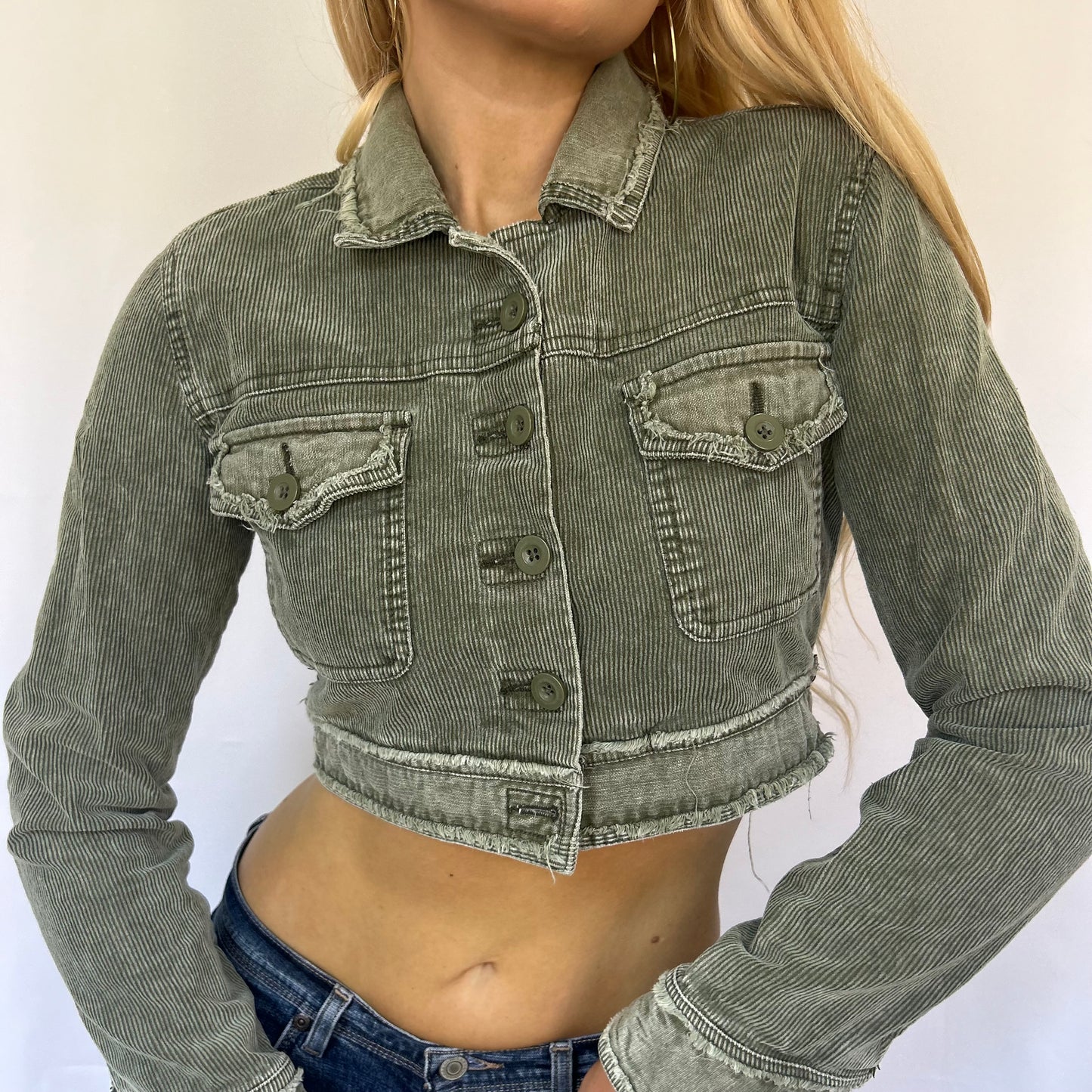 The Sage Crop Jacket (S)