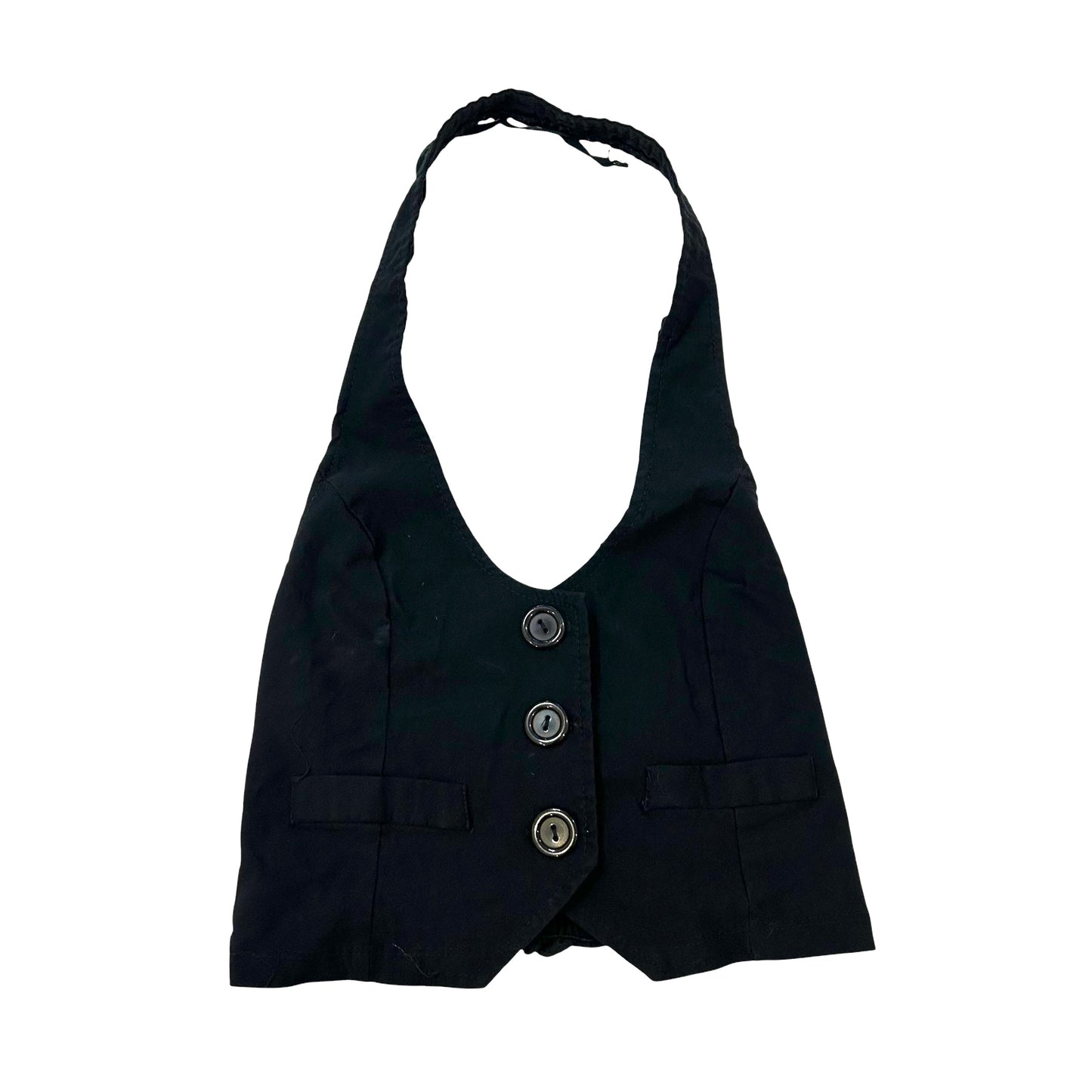 The Midnight Halter Vest Top (S)