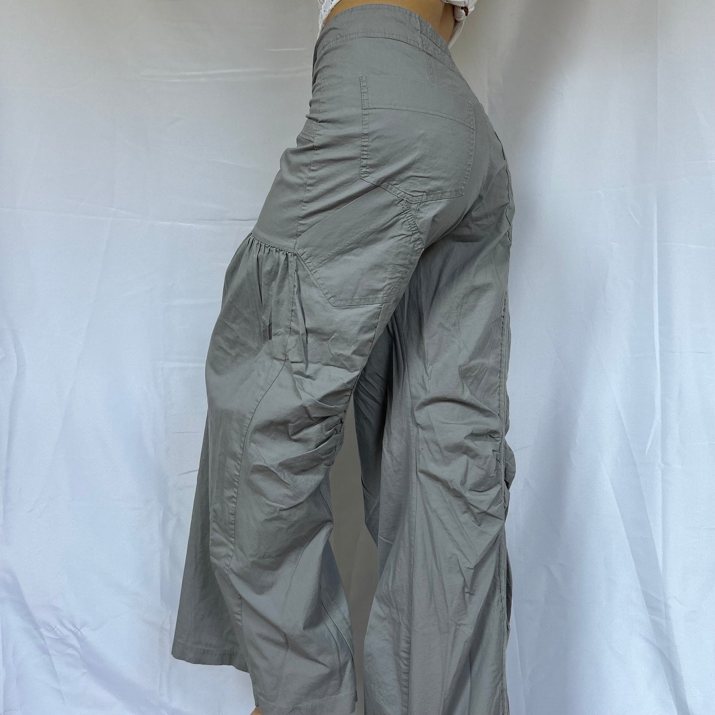 The Aubrey Wide Leg Pants (L)