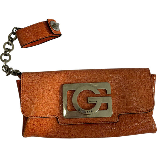 The Guess wristlet purse